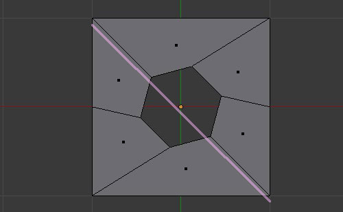六角形の頂点コントロール